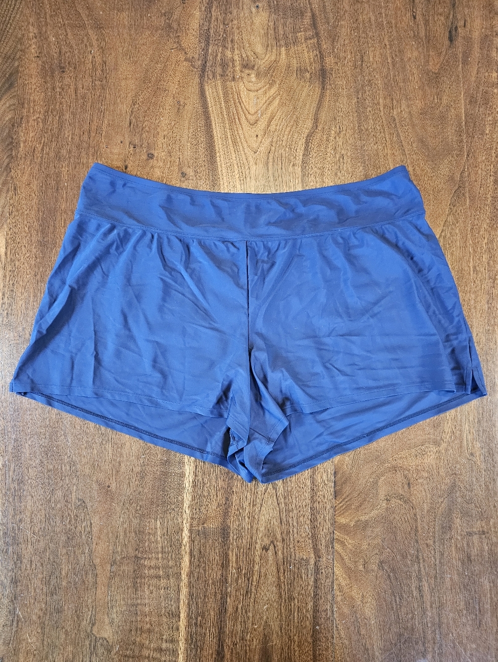 Kona Sol Womens Blue Swim Shorts Size 20W / 22W